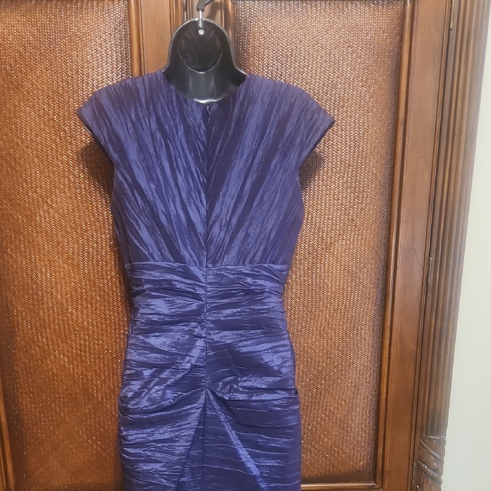 Alex Evenings Deep Purple Formal Dress - Picture 3 of 4